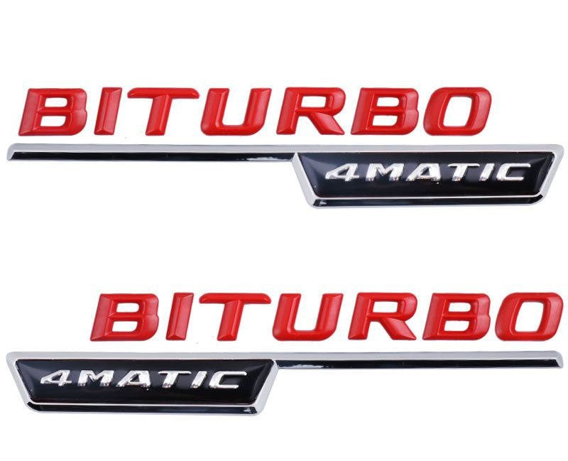 Емблема  BITURBO 4MATIC 2 бр.