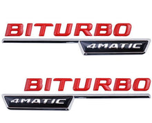 Емблема  BITURBO 4MATIC 2 бр.