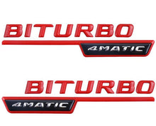 Емблема  BITURBO 4MATIC 2 бр.