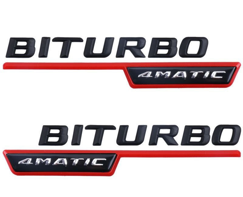 Емблема  BITURBO 4MATIC 2 бр.