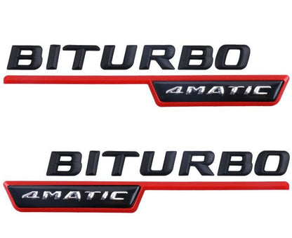 Емблема  BITURBO 4MATIC 2 бр.