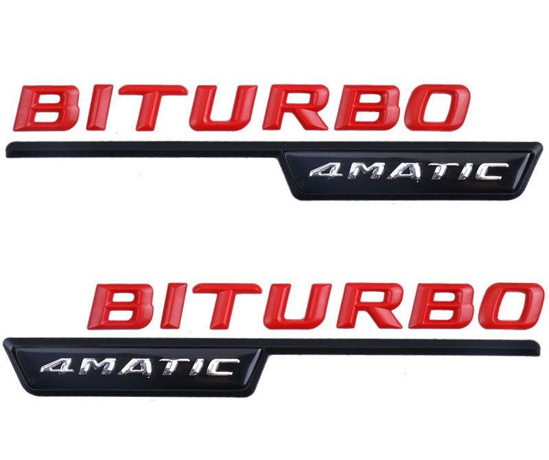 Емблема  BITURBO 4MATIC 2 бр.