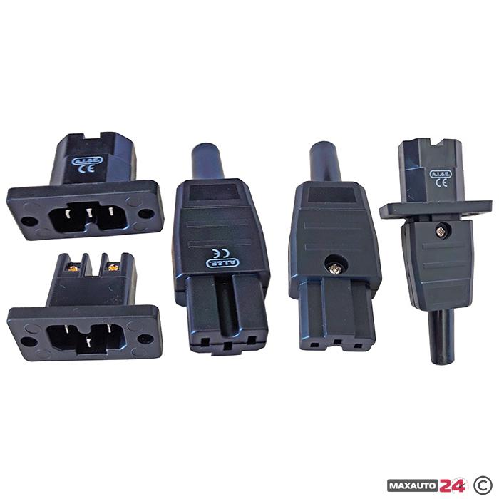 Гнездо и щепсел 0035 - 12V/24V