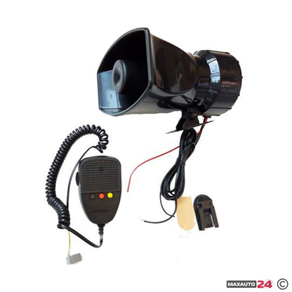 Сирена с микрофон 12V - JK529
