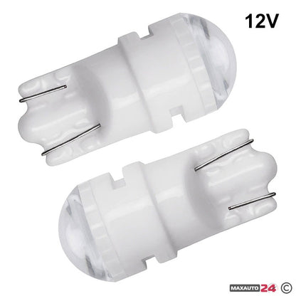 Диодни крушки - Т10 WEDGE-10 - 12V/24V - 2бр/к-т