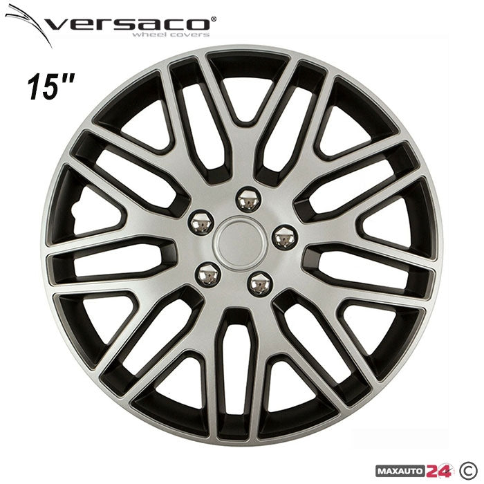Тасове за джанти 15'' Versaco Dakar NC Silver/Black