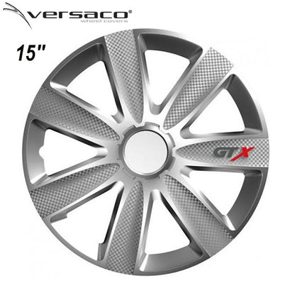 Тасове за джанти 15'' Versaco Carbon GTX - Silver
