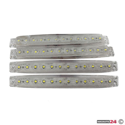 Габарит 0050 с 12 LED диода - 24V Бял