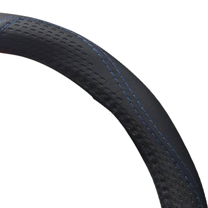 Калъф за волан 2019 - 38cm - Черен със син конец