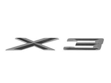 Емблема X3 задна лепяща