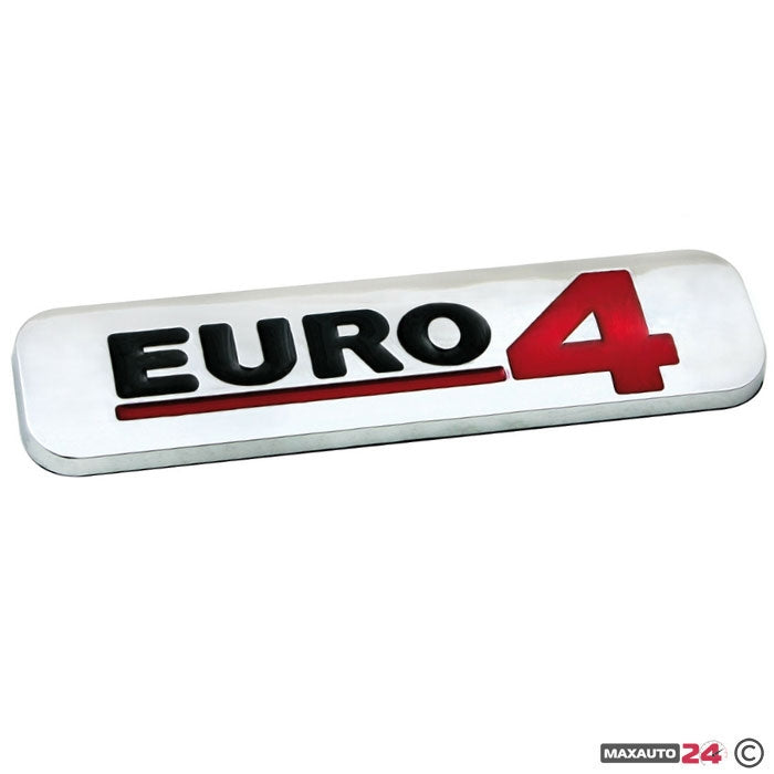 Емблема Euro 4 - 100x25мм