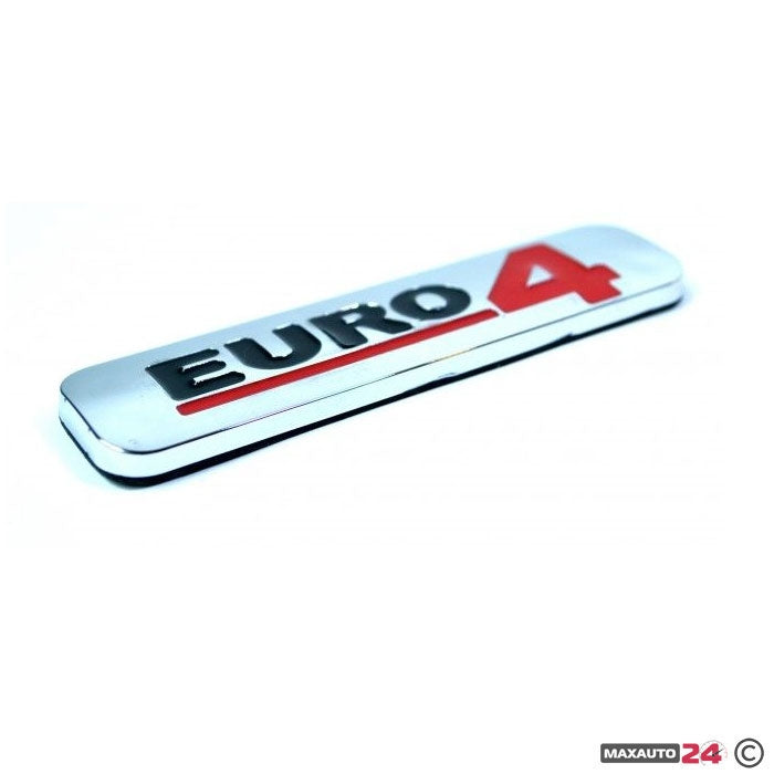 Емблема Euro 4 - 100x25мм