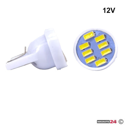 Диодни крушки Т10 - 12V 2бр/к-т