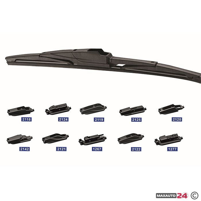Чистачка Мотохама Задна с 10 Адаптора 14'' 350мм