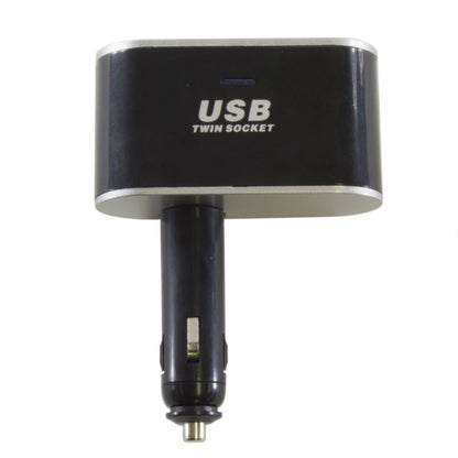 Разклонител за запалка с 2 гнезда и 2 USB - PG151