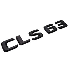 Емблема CLS63 задна лепяща черна