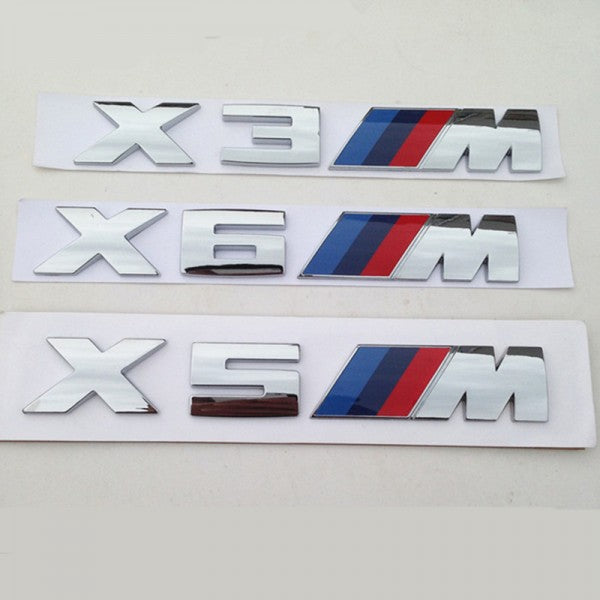 ЕМБЛЕМА ЗАДНА X3M X5M X6M