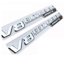 Емблема 2бр V8 BITURBO 4matic