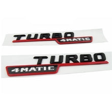 Емблема  TURBO 4 MATIC 2бр