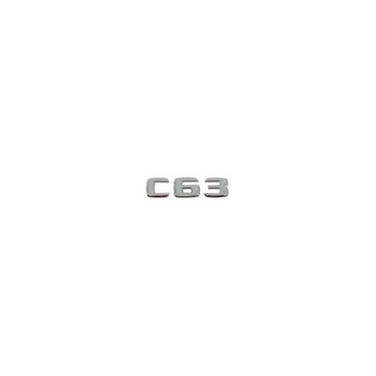 Емблема C63 задна лепяща