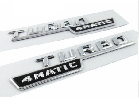 Емблема TURBO 4MATIC