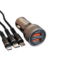 Адаптер за зарядно PG236 с 2 usb порта + кабел