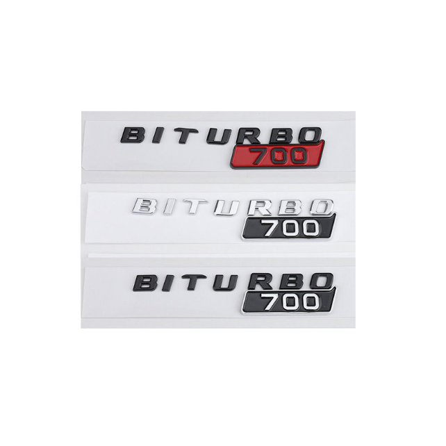 Емблема BITURBO G700 задна лепяща