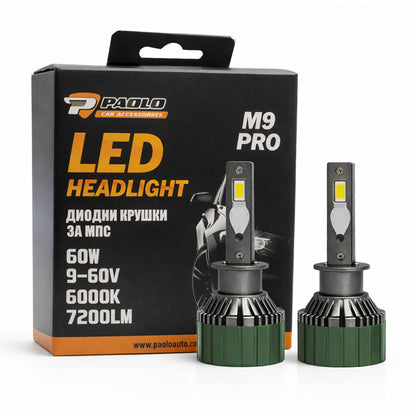 Диодни крушки M9 PRO H1 9-60V 2БР/К-Т