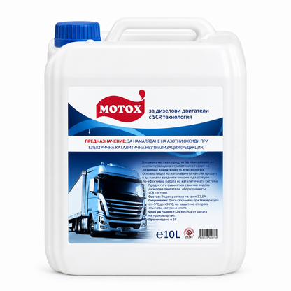 Добавка Мотох AdBlue с накрайник 10л