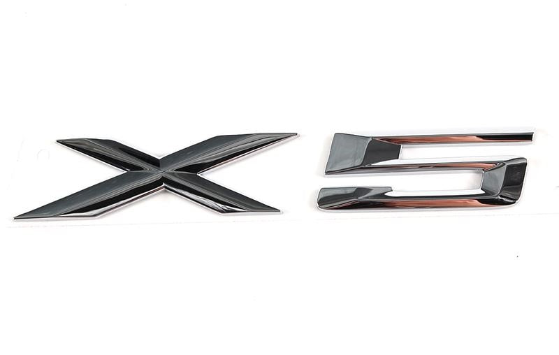 Емблема X5 задна лепяща