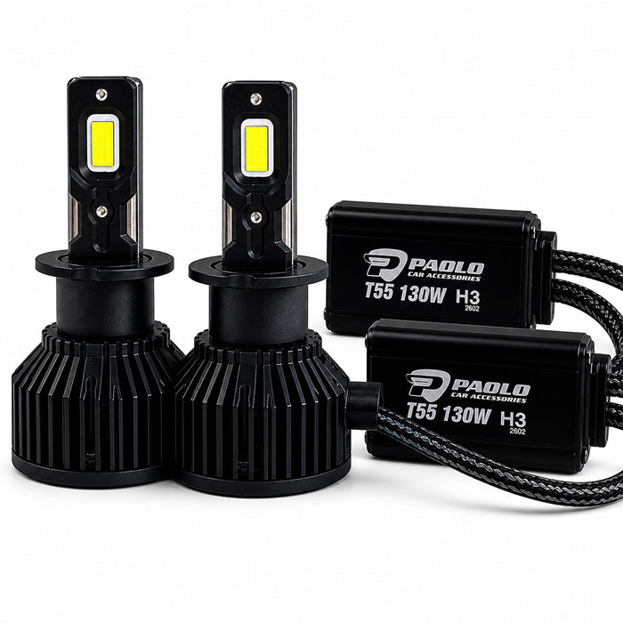 Крушки диодни H3 / T55 - 130W - 12/24V