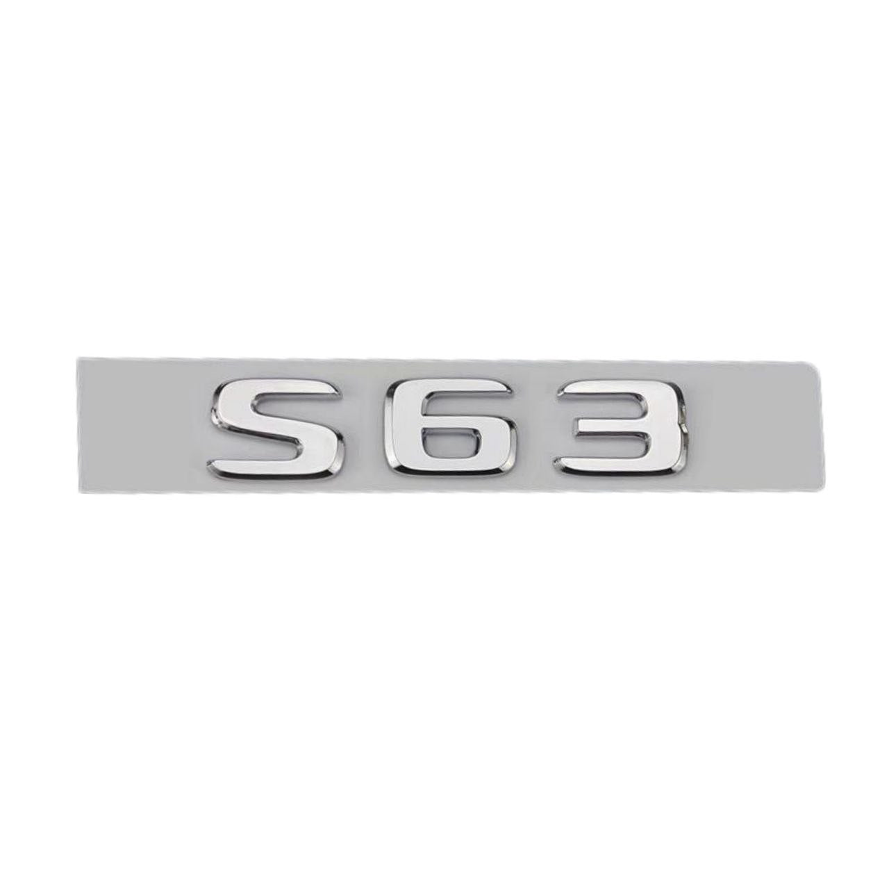 Емблема S63 задна лепяща