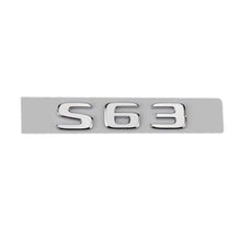 Емблема S63 задна лепяща