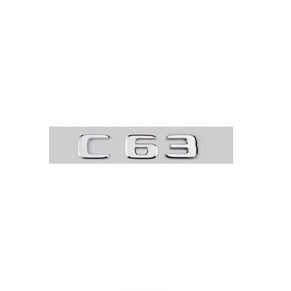 Емблема C63 задна лепяща