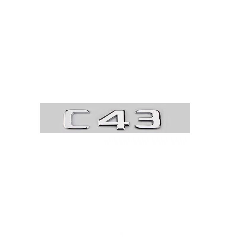 Емблема C43  задна лепяща