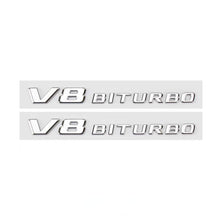 Емблема 2бр V8 Biturbo 2020+