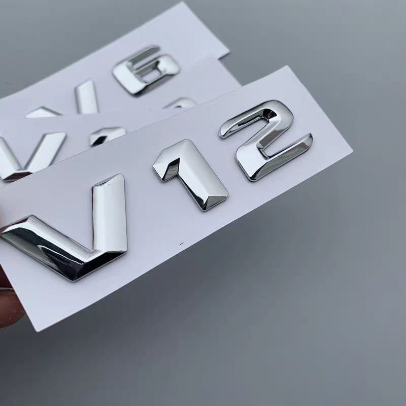 Емблема V12 калник 1бр