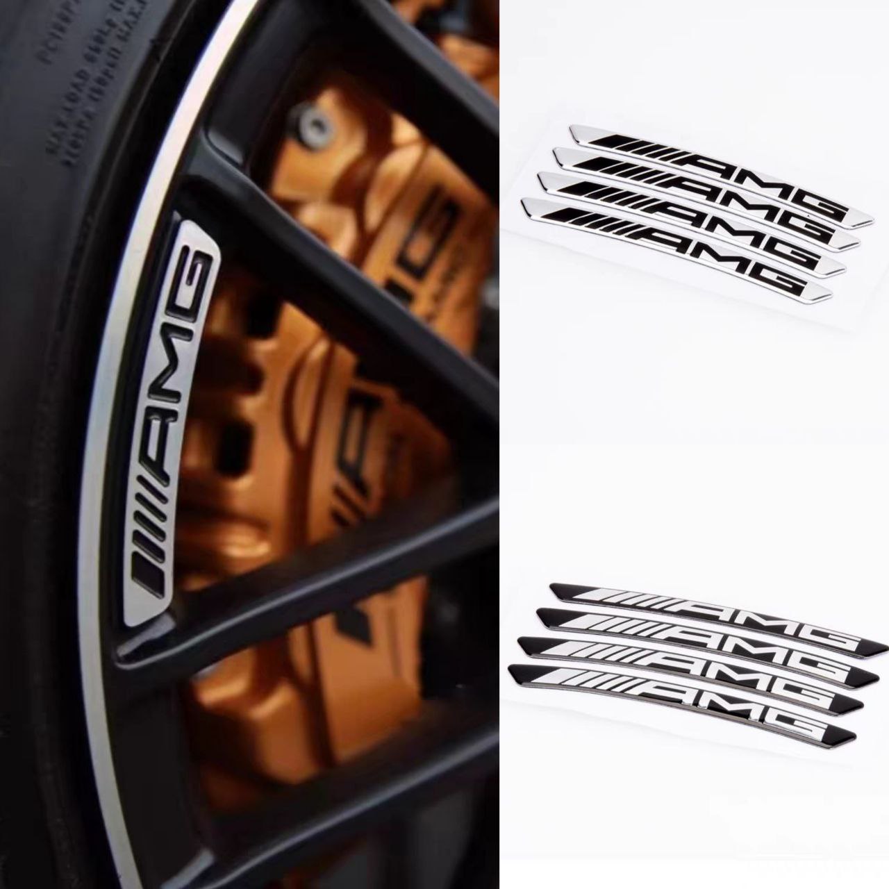 Емблема AMG за джанта 4бр