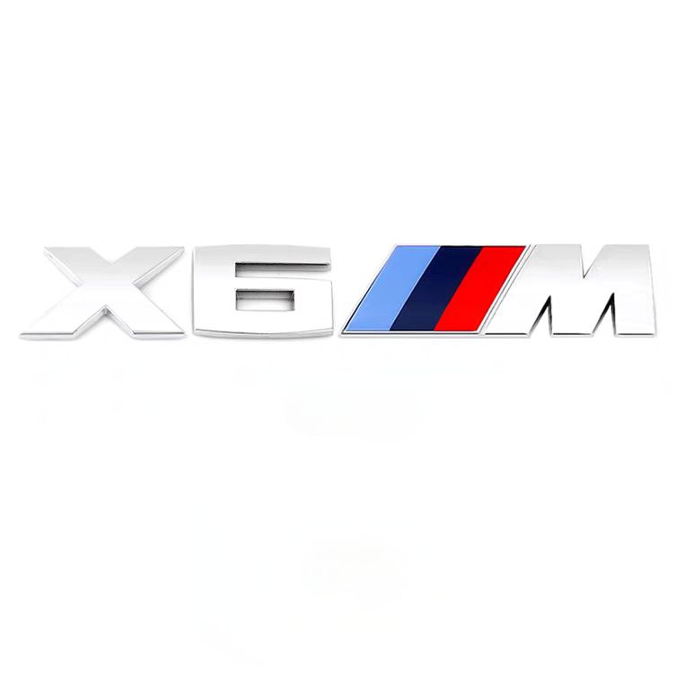 Емблема X6M задна лепяща