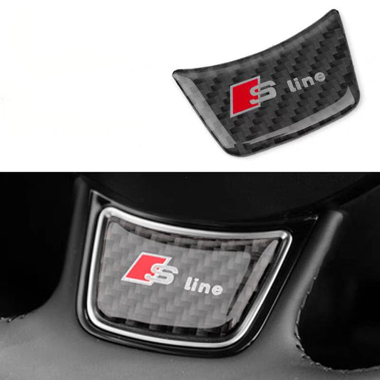 Декоративна емблема за волан SLINE карбон