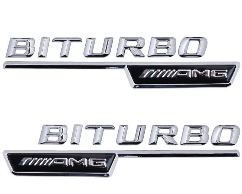 Емблема  BITURBO AMG 2 бр.