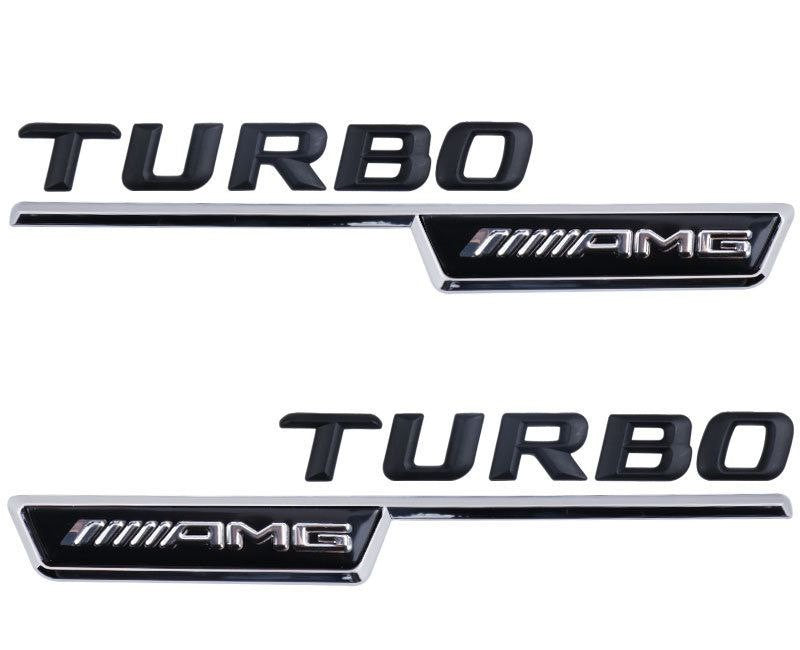 Емблема  TURBO AMG 2 бр.