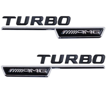 Емблема  TURBO AMG 2 бр.