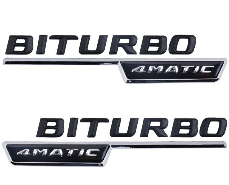 Емблема  BITURBO 4MATIC 2 бр.