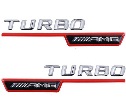 Емблема  TURBO AMG 2 бр.