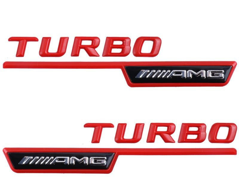 Емблема  TURBO AMG 2 бр.