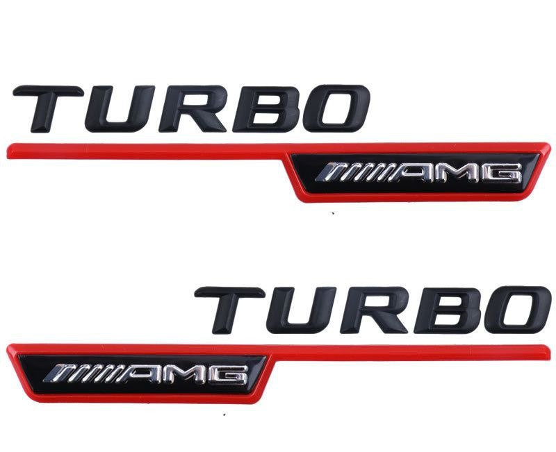 Емблема  TURBO AMG 2 бр.