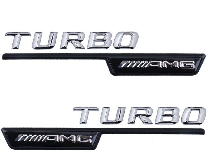 Емблема  TURBO AMG 2 бр.
