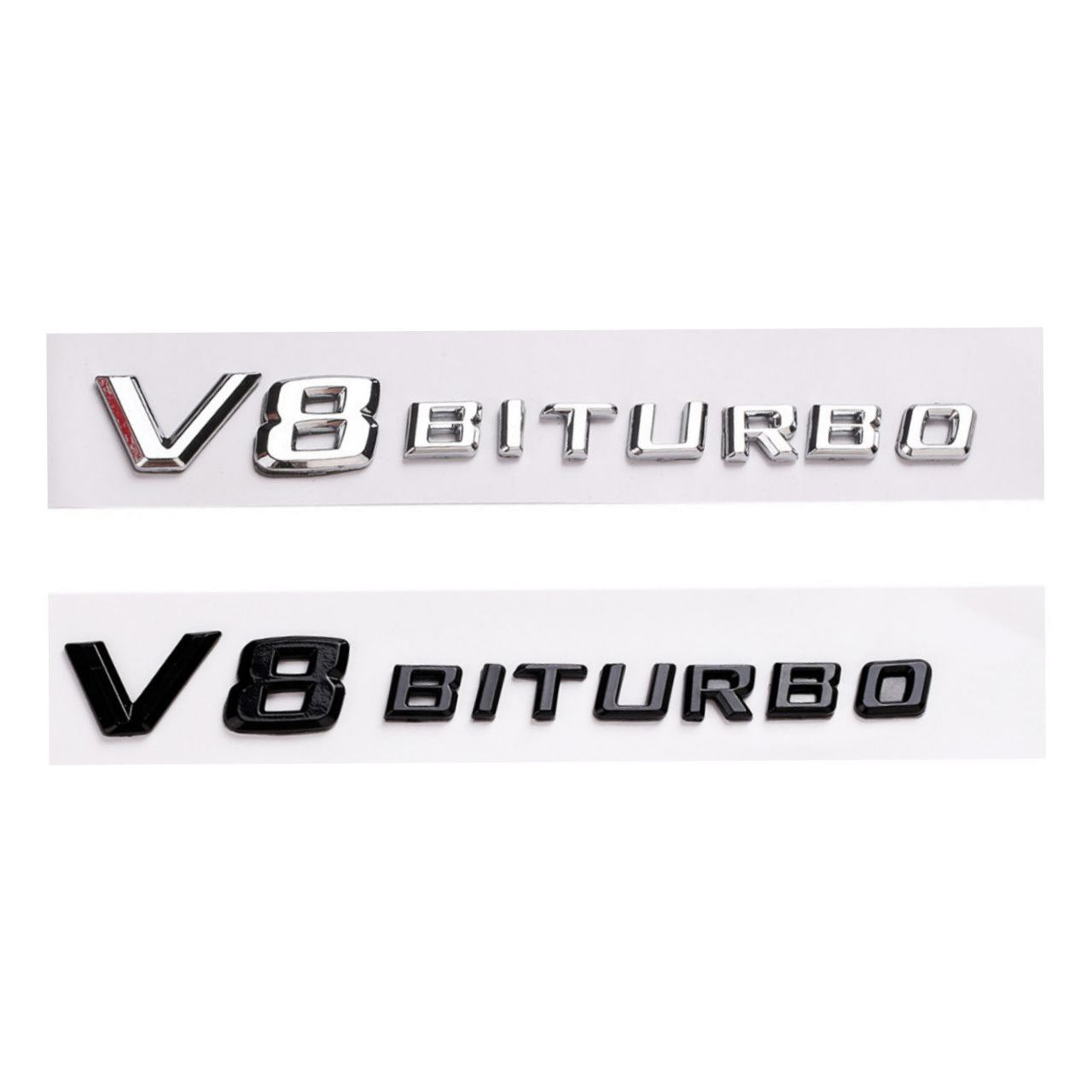 Емблема 1бр V8 Biturbo лепяща 2006-2014г