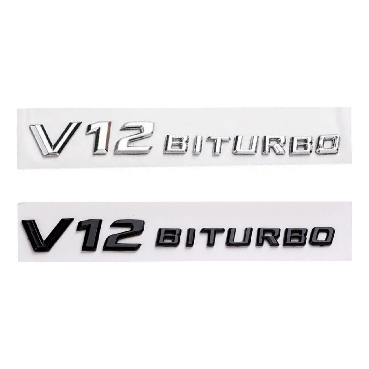 Емблема 1бр V12 Bitrubo лепяща 2006-2014г
